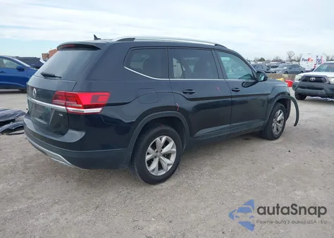 2018 Volkswagen Atlas 2.0T Se/2.0T Se W/Technology из США, поврежденный, VIN 1V2DP2CA8JC600311